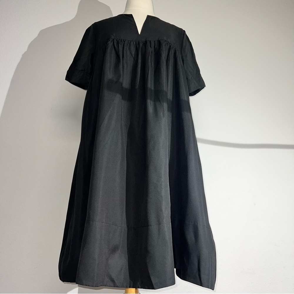 Concert Attire Black Women's Dress Sz 0XL V-Neck Choir‎ Formal NWT Plain Church